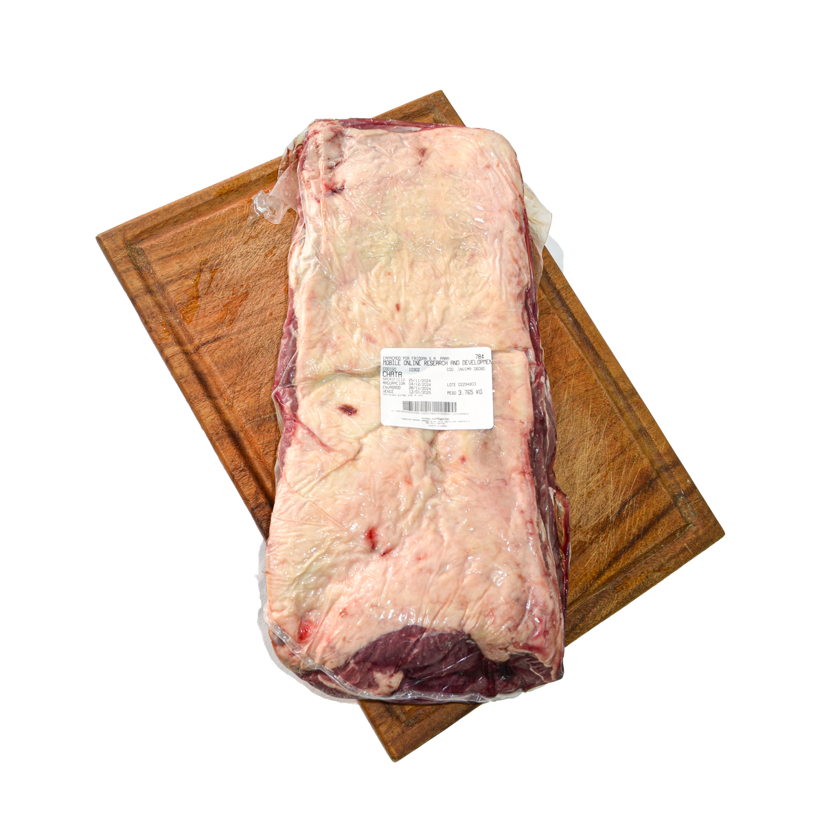 Chata - Res - 1000 gr - Corte fino - Entero