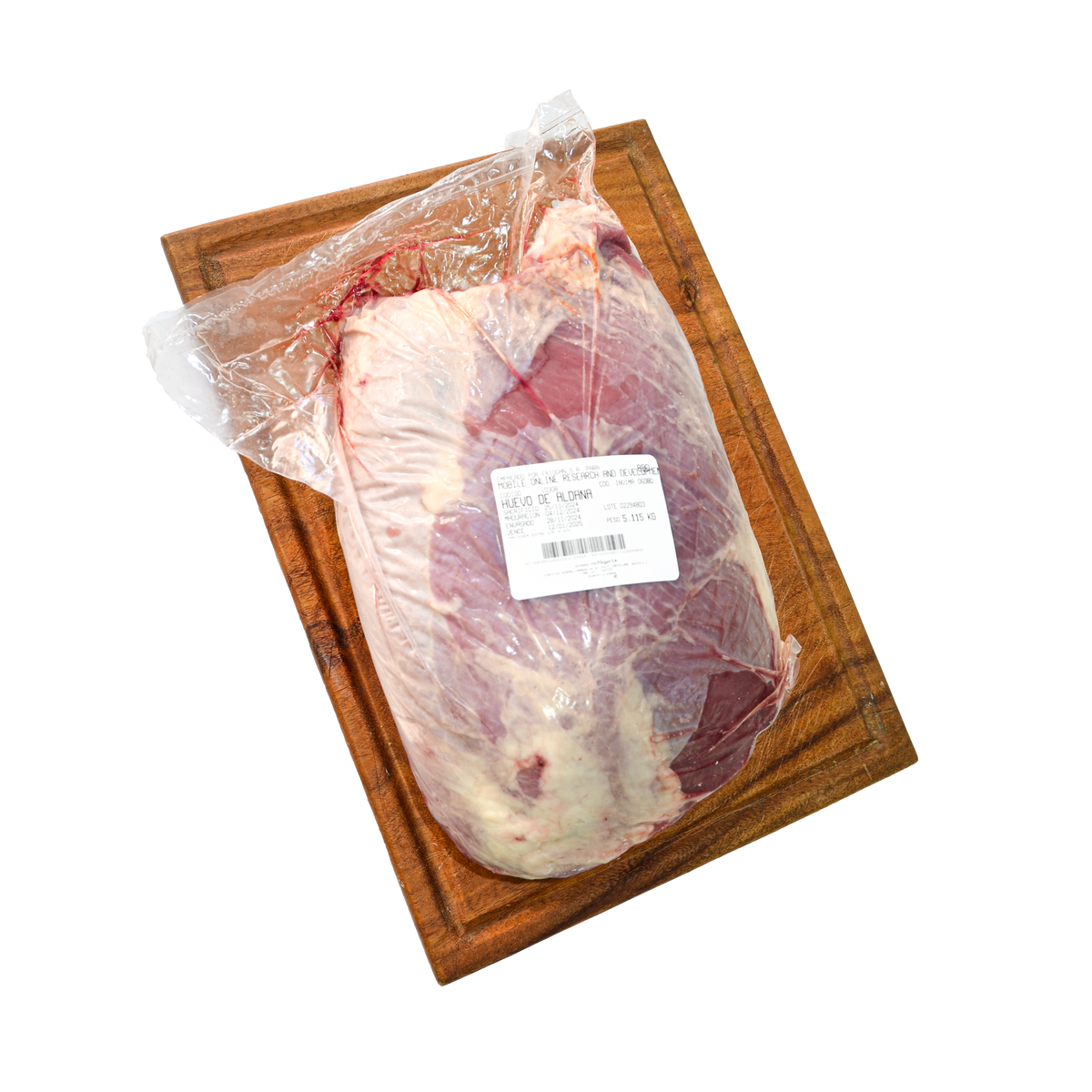 Huevo de Aldana / Bola pierna - Res - 1000 gr - Corte para asar - Entero