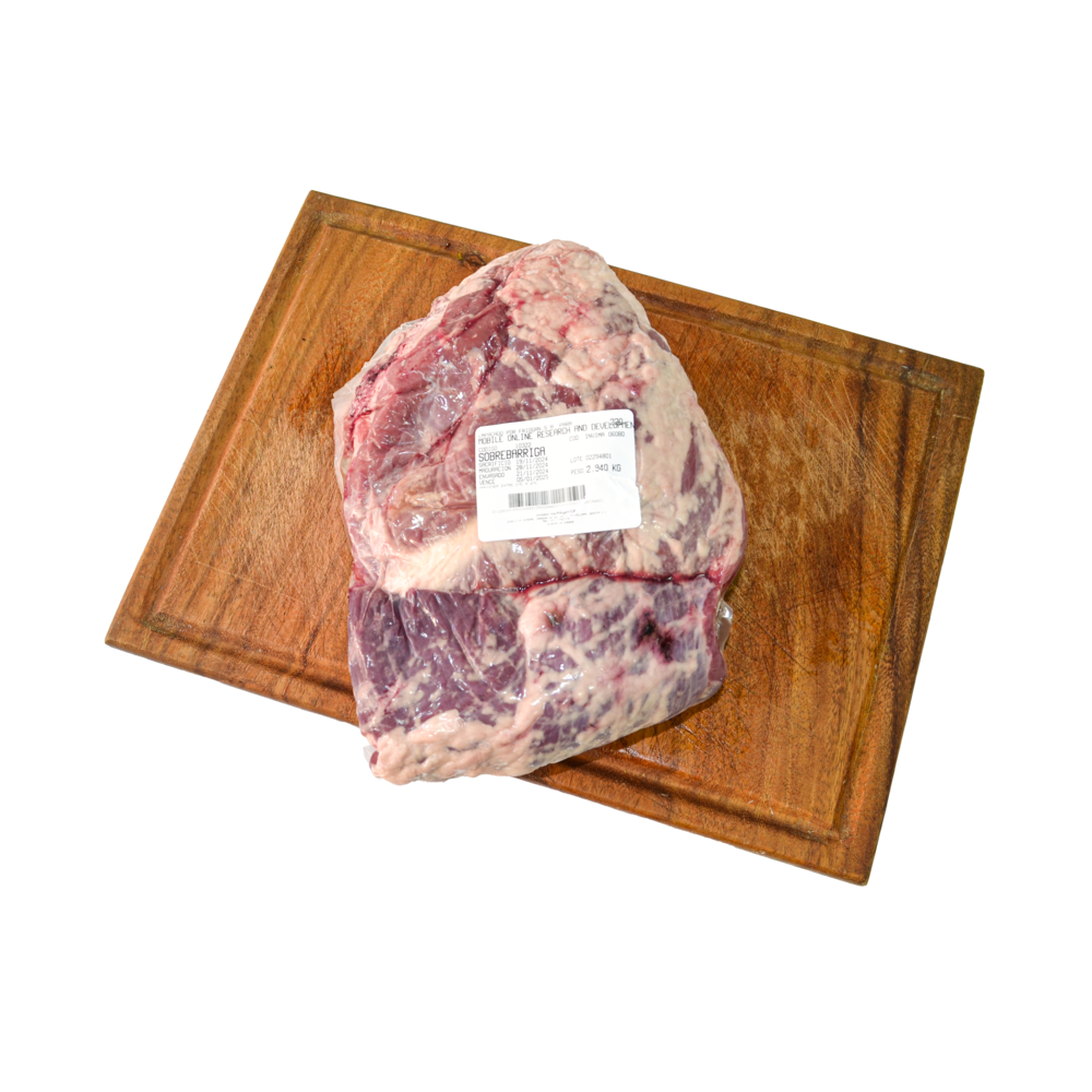 Sobrebarriga Gruesa - Res - 1000 gr - Corte para desmechar - Entero